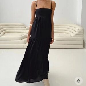 Princess Polly Black Maxi Dress